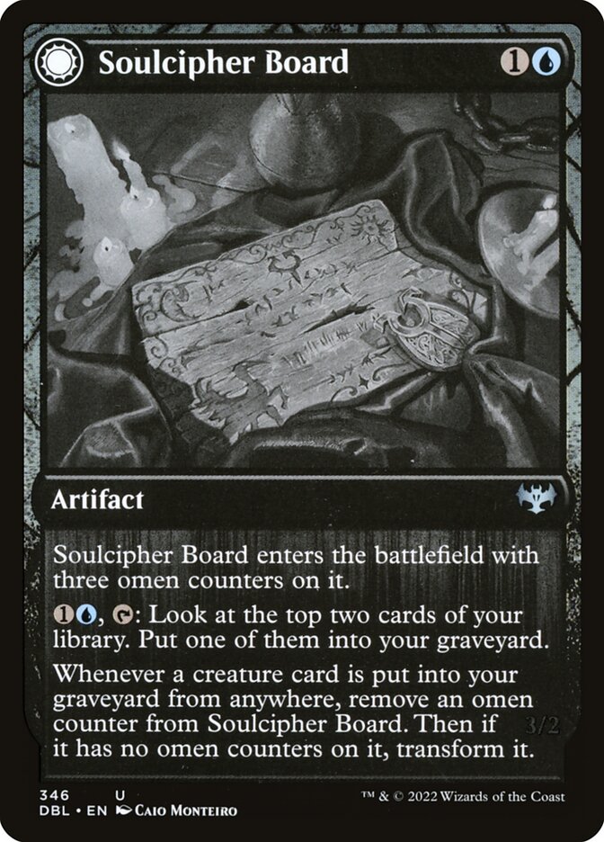 Tábua do Código Espiritual / Soulcipher Board - Magic: The Gathering - MoxLand