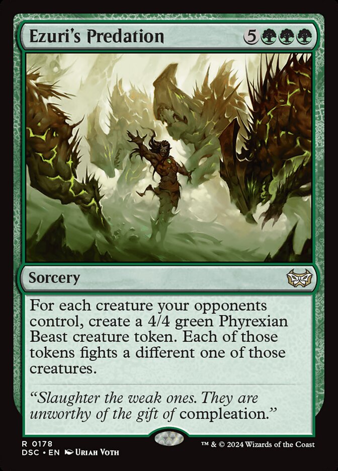 Predação de Ezuri / Ezuri's Predation - Magic: The Gathering - MoxLand