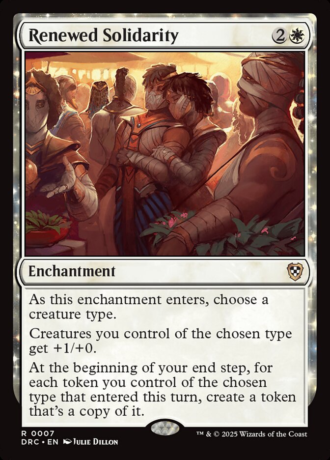Renewed Solidarity - Magic: The Gathering - MoxLand