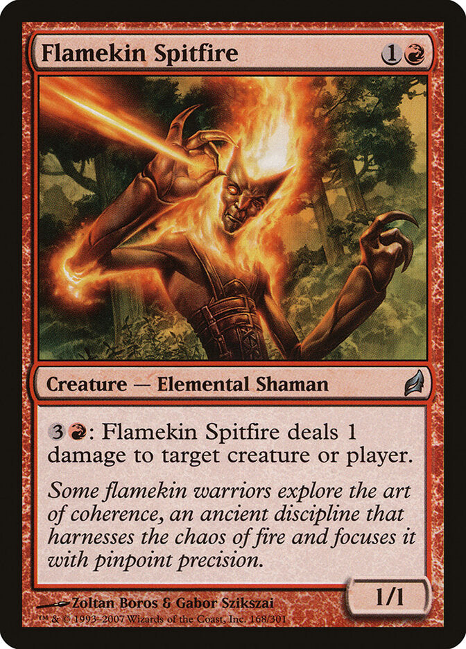 Cospe-Fogo Flamíneo / Flamekin Spitfire - Magic: The Gathering - MoxLand