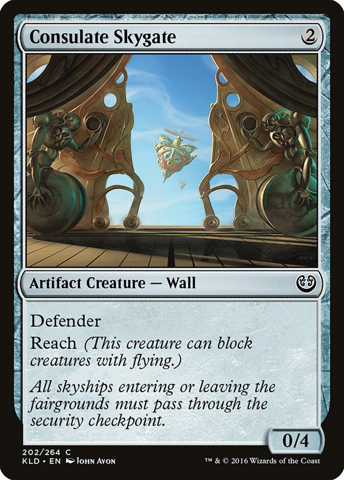 Portão Aéreo do Consulado / Consulate Skygate - Magic: The Gathering - MoxLand