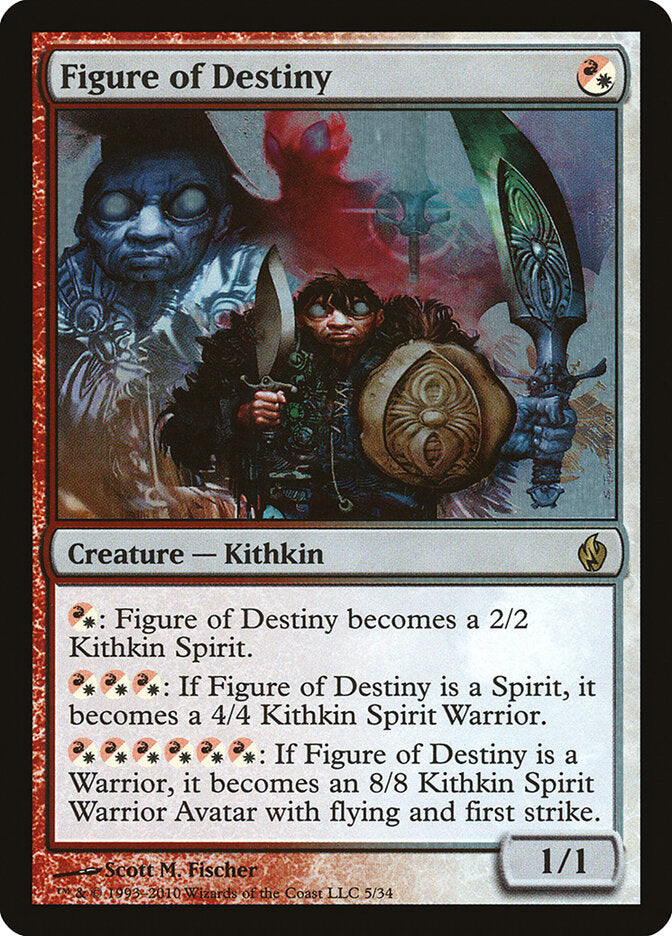 Imagem do Destino / Figure of Destiny - Magic: The Gathering - MoxLand