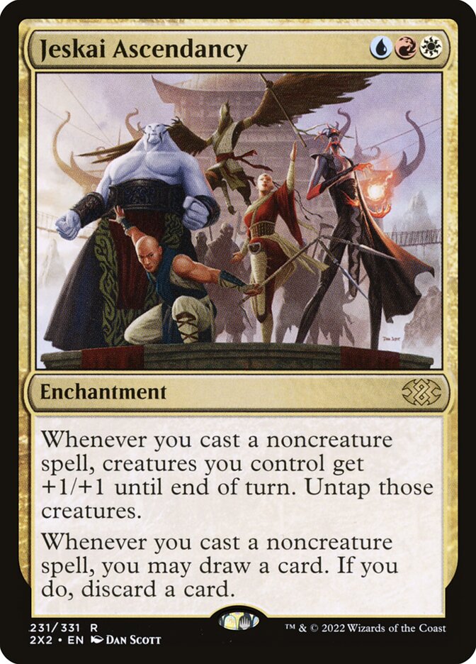 Ascendência Jeskai / Jeskai Ascendancy - Magic: The Gathering - MoxLand