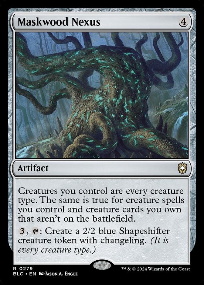 Nexo do Bosque das Máscaras / Maskwood Nexus - Magic: The Gathering - MoxLand