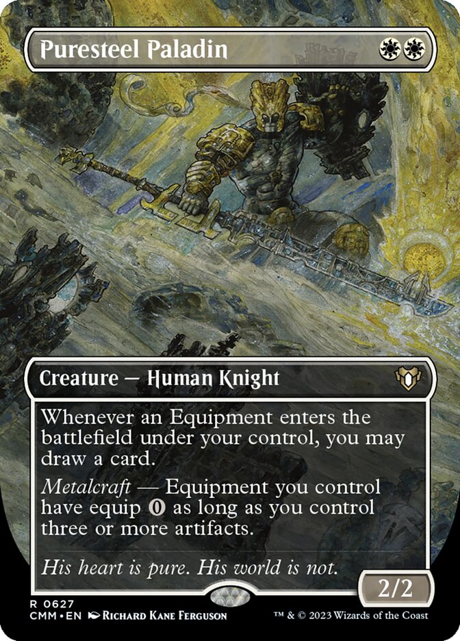 Paladino de Aço Puro / Puresteel Paladin - Magic: The Gathering - MoxLand
