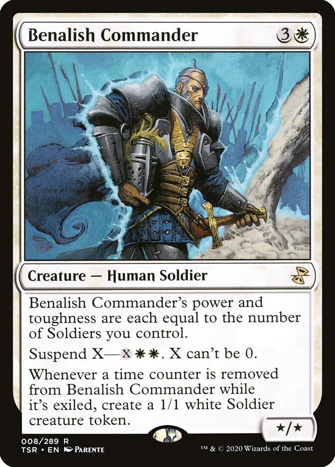 Comandante de Benália / Benalish Commander - Magic: The Gathering - MoxLand
