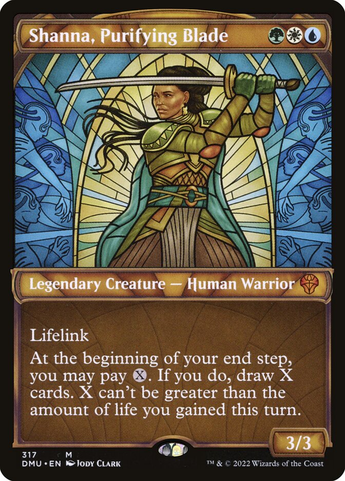 Shanna, Lâmina Purificadora / Shanna, Purifying Blade - Magic: The Gathering - MoxLand