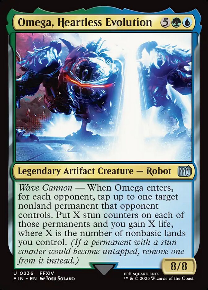 Ômega, Evolução Impiedosa / Omega, Heartless Evolution - Magic: The Gathering - MoxLand