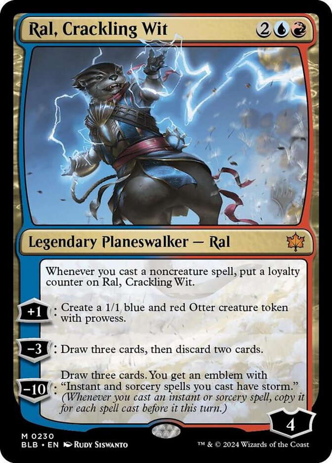 Ral, Crackling Wit - Magic: The Gathering - MoxLand