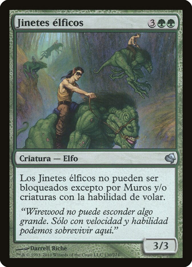 Ginetes Élficos / Elven Riders - Magic: The Gathering - MoxLand