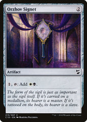 Sinete Orzhov / Orzhov Signet - Magic: The Gathering - MoxLand