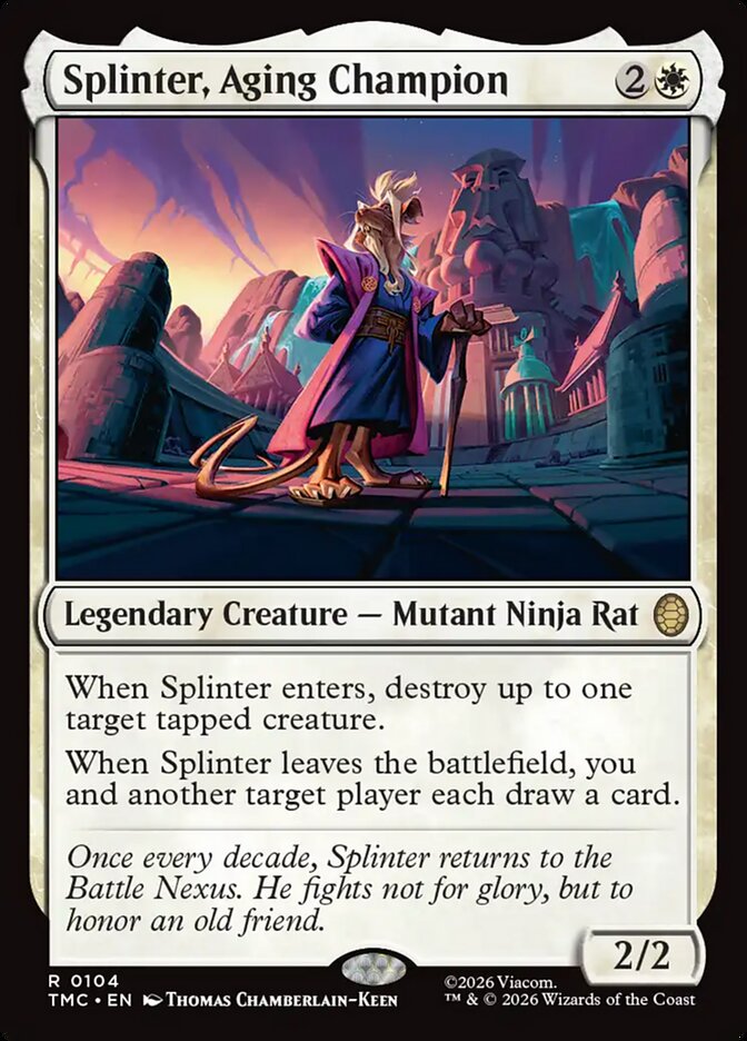 Splinter, Aging Champion - Magic: The Gathering - MoxLand