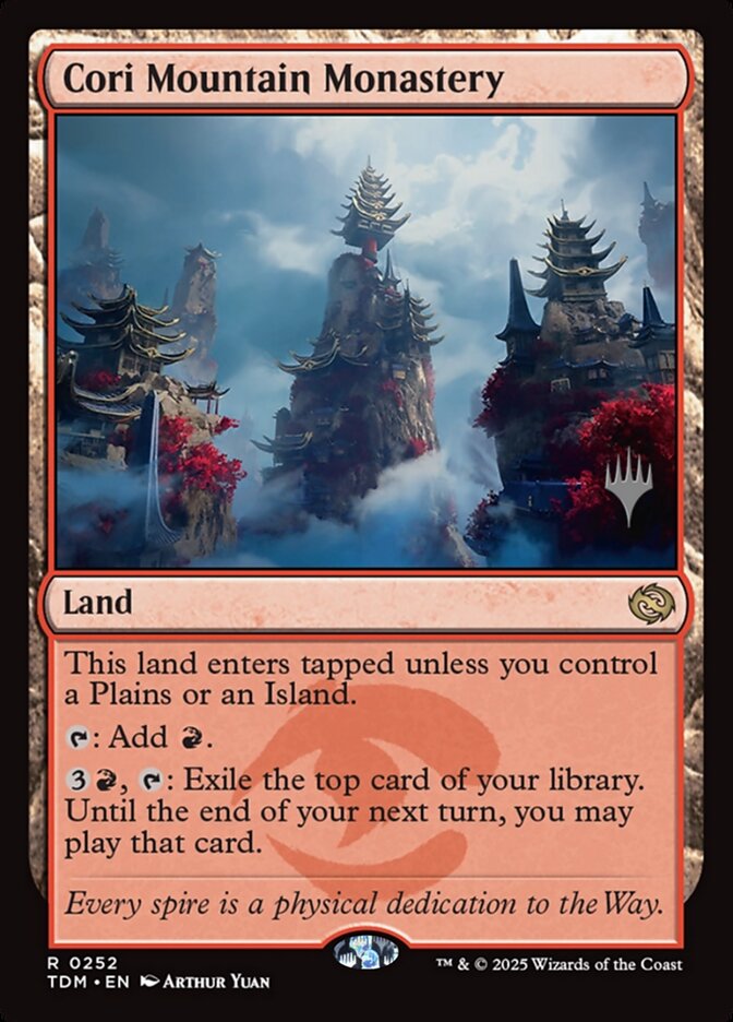 Cori Mountain Monastery - Magic: The Gathering - MoxLand