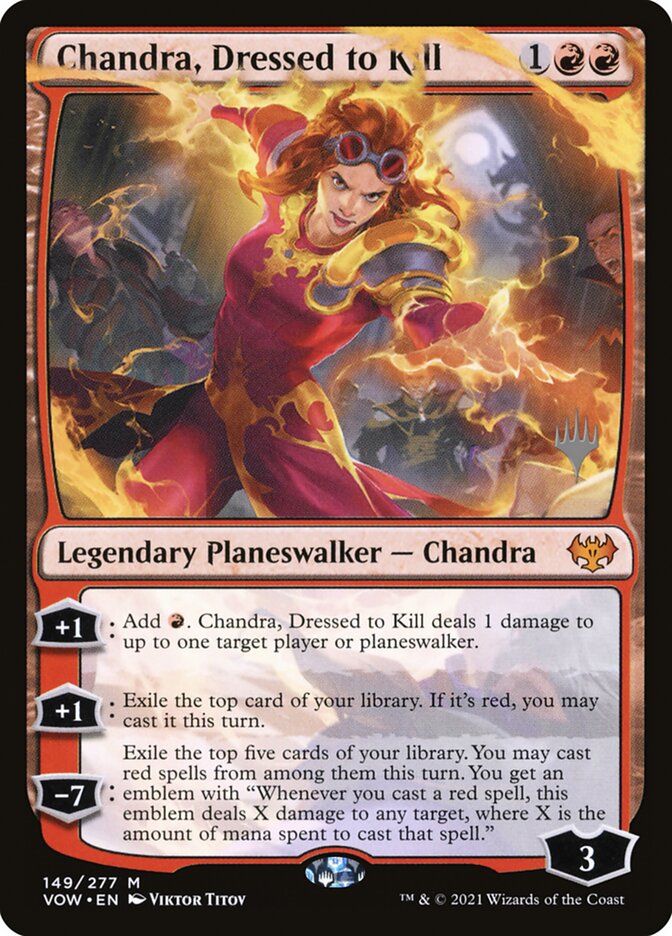 Chandra, Vestida para Matar / Chandra, Dressed to Kill - Magic: The Gathering - MoxLand