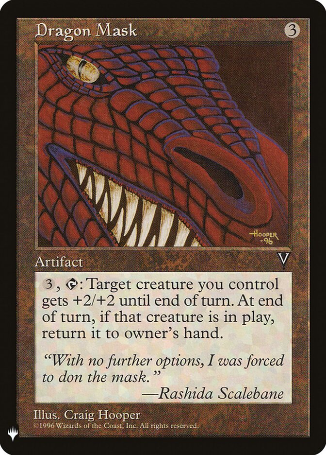 Máscara de Dragão / Dragon Mask - Magic: The Gathering - MoxLand