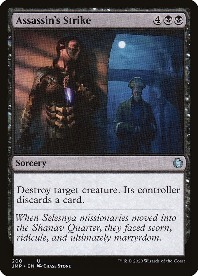 Golpe do Assassino / Assassin's Strike - Magic: The Gathering - MoxLand