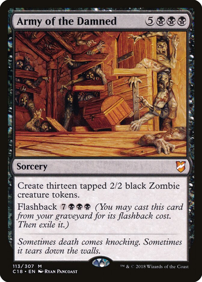 Exército dos Malditos / Army of the Damned - Magic: The Gathering - MoxLand
