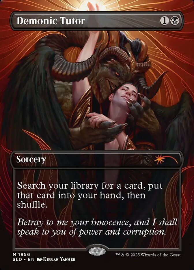 Tutor Demoníaco / Demonic Tutor - Magic: The Gathering - MoxLand