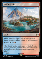 Cascata de Enxofre / Sulfur Falls - Magic: The Gathering - MoxLand