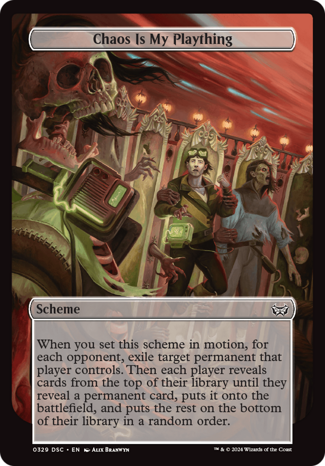 Chaos Is My Plaything - Magic: The Gathering - MoxLand