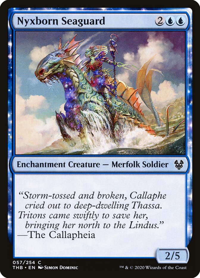 Guardamar Nyxnata / Nyxborn Seaguard - Magic: The Gathering - MoxLand