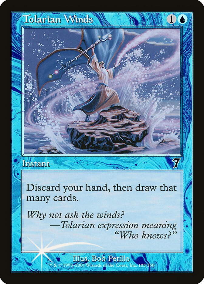 Ventos Tolarianos / Tolarian Winds - Magic: The Gathering - MoxLand