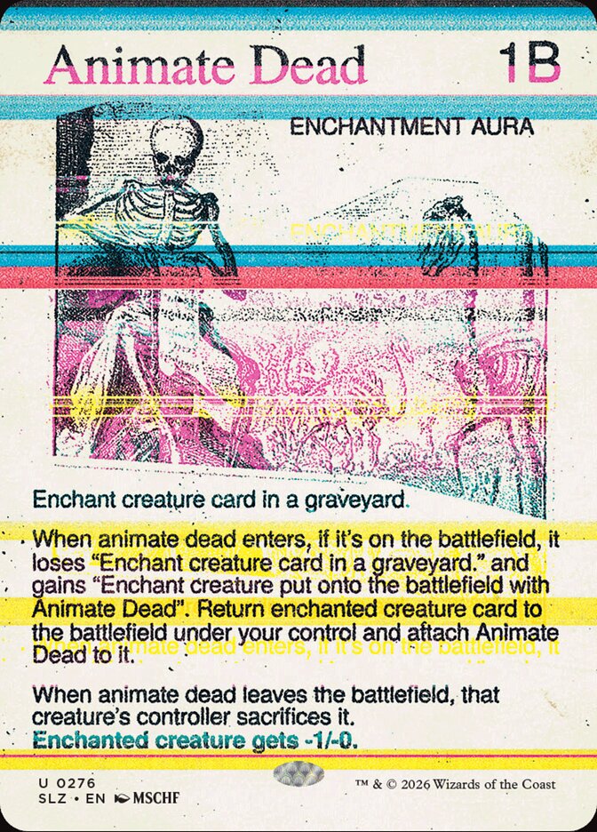 Reviver Cadáver / Animate Dead - Magic: The Gathering - MoxLand