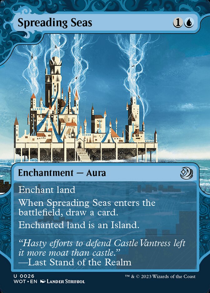 Mares em Expansão / Spreading Seas - Magic: The Gathering - MoxLand