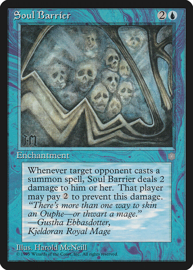 Barreira de Almas / Soul Barrier - Magic: The Gathering - MoxLand