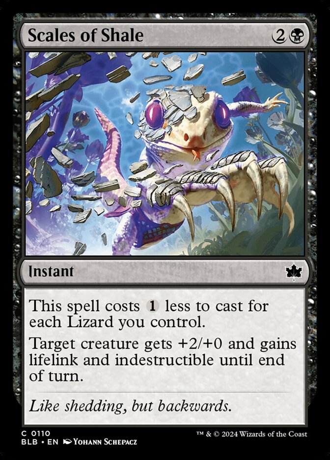 Escamas de Xisto / Scales of Shale - Magic: The Gathering - MoxLand