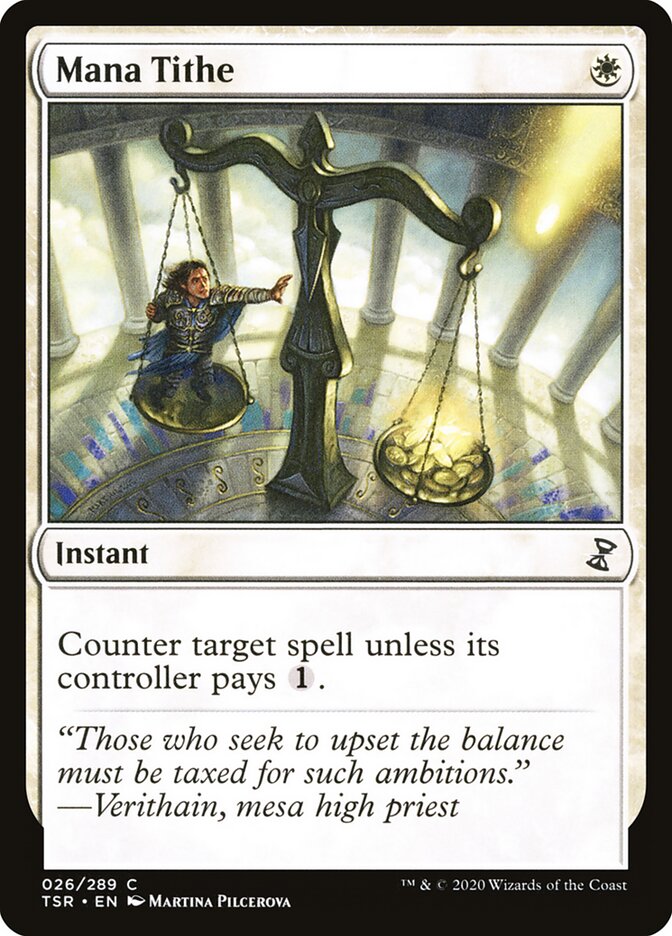Dízimo de Mana / Mana Tithe - Magic: The Gathering - MoxLand