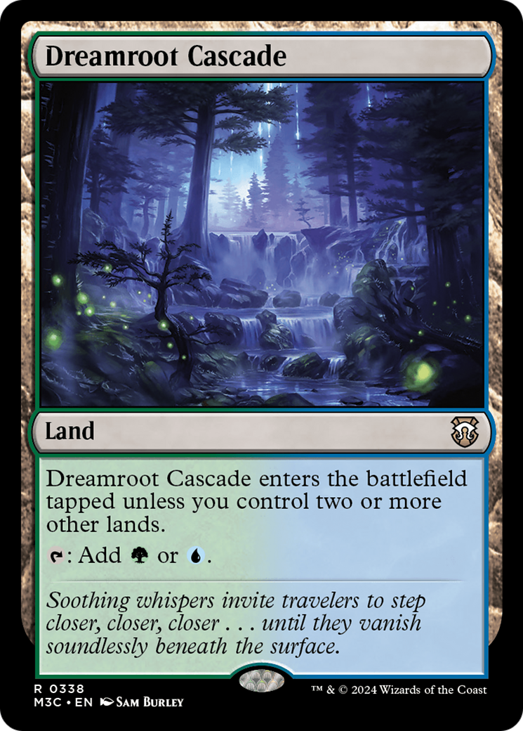 Cascata de Raiz-do-sonho / Dreamroot Cascade - Magic: The Gathering - MoxLand