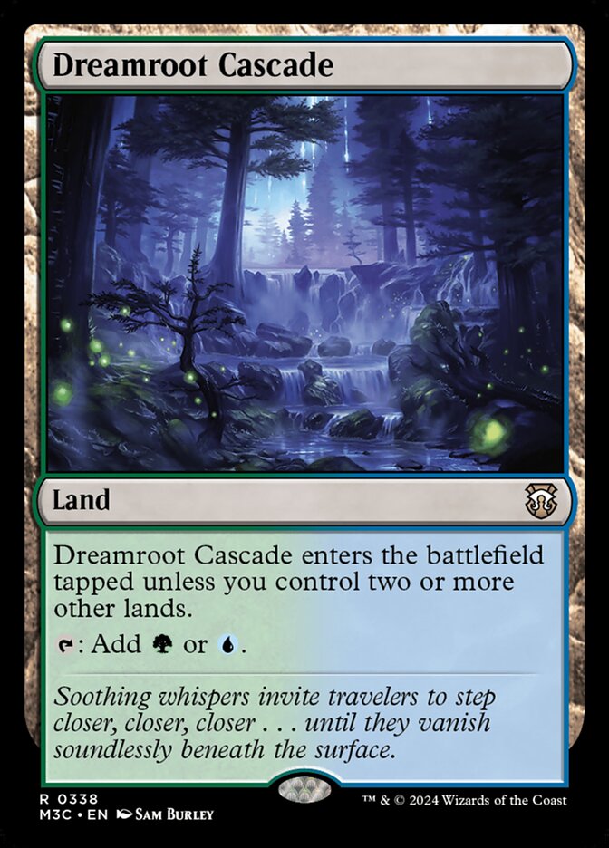 Cascata de Raiz-do-sonho / Dreamroot Cascade - Magic: The Gathering - MoxLand