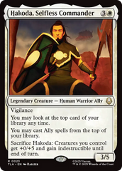 Hakoda, Comandante Altruísta / Hakoda, Selfless Commander - Magic: The Gathering - MoxLand