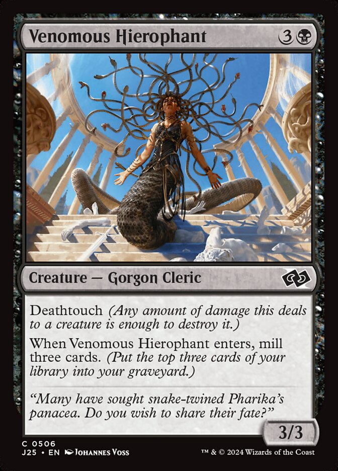 Hierofante Venenosa / Venomous Hierophant - Magic: The Gathering - MoxLand