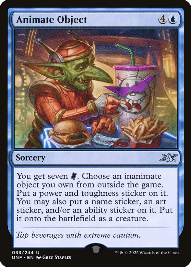 Animate Object - Magic: The Gathering - MoxLand