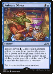 Animate Object - Magic: The Gathering - MoxLand