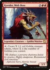 Krenko, Chefe da Turba / Krenko, Mob Boss - Magic: The Gathering - MoxLand
