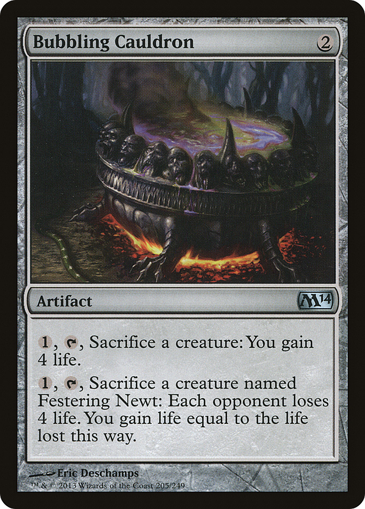 Caldeirão Borbulhante / Bubbling Cauldron - Magic: The Gathering - MoxLand