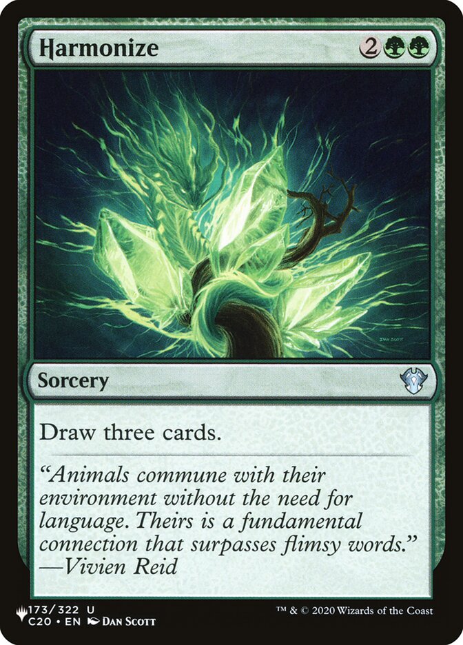 Harmonizar / Harmonize - Magic: The Gathering - MoxLand