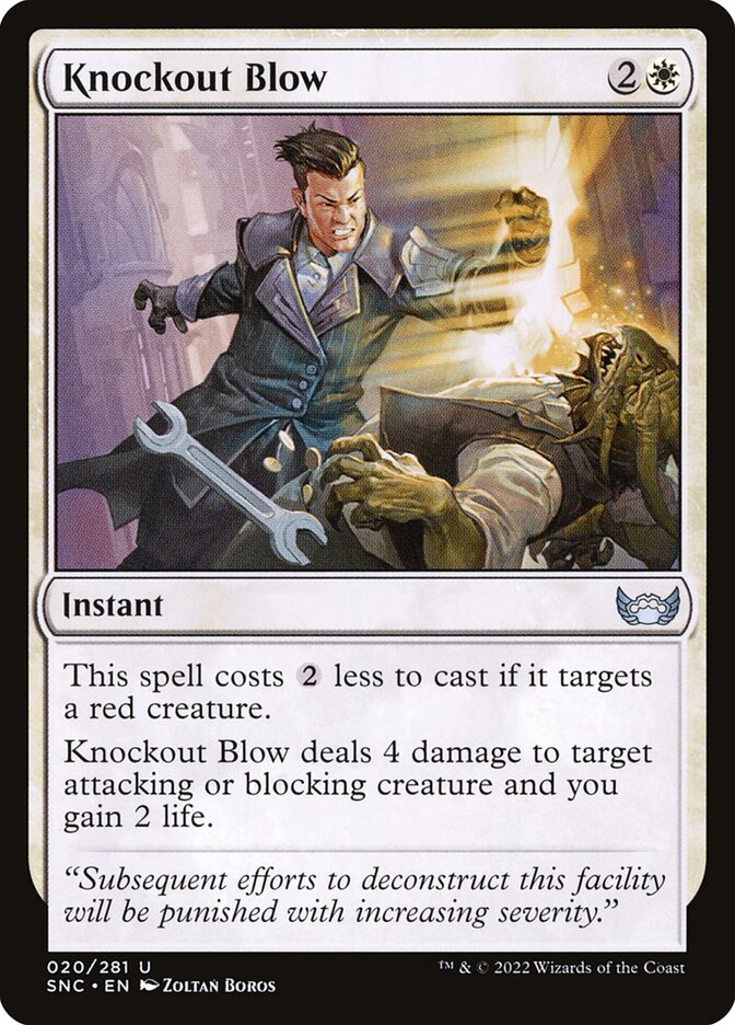 Golpe Nocauteador / Knockout Blow - Magic: The Gathering - MoxLand