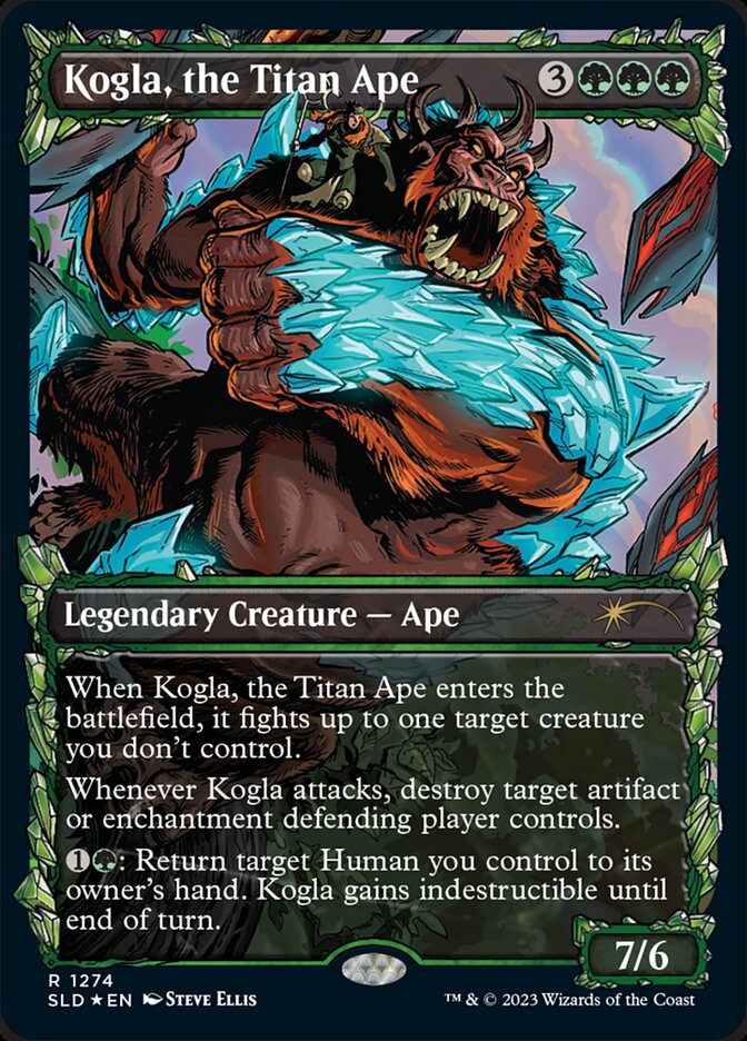 Kogla, o Símio Titânico / Kogla, the Titan Ape - Magic: The Gathering - MoxLand