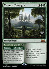 Virtue of Strength / Garenbrig Growth - Magic: The Gathering - MoxLand
