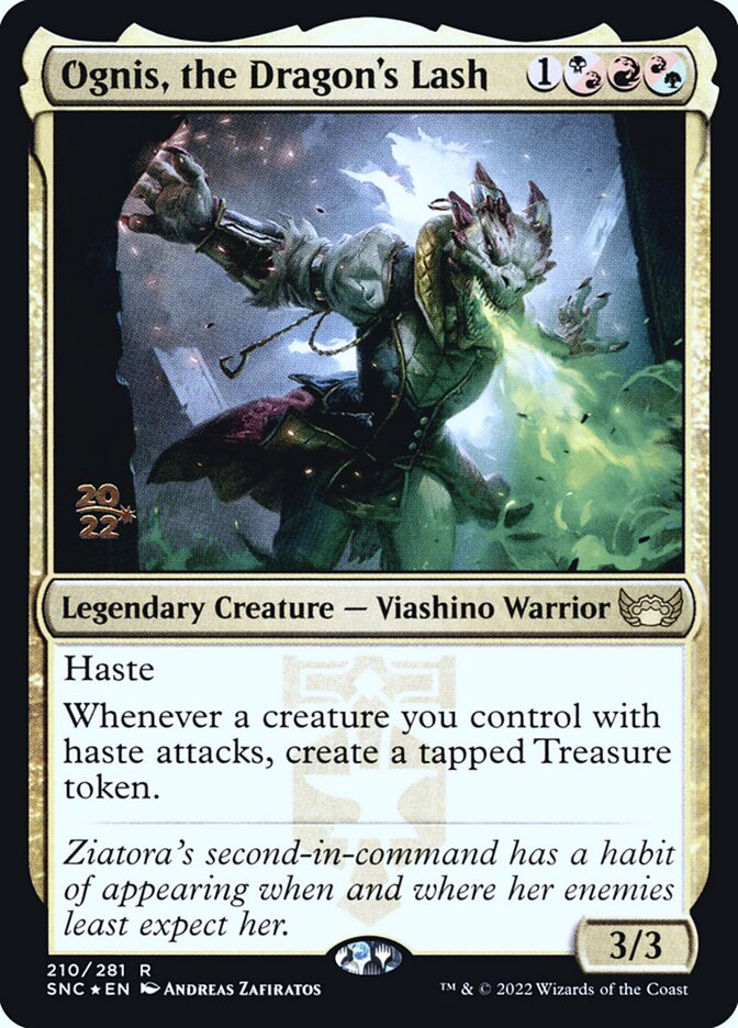 Ognis, o Chicote do Dragão / Ognis, the Dragon's Lash - Magic: The Gathering - MoxLand