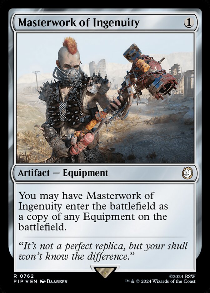 Obra-prima da Engenhosidade / Masterwork of Ingenuity - Magic: The Gathering - MoxLand