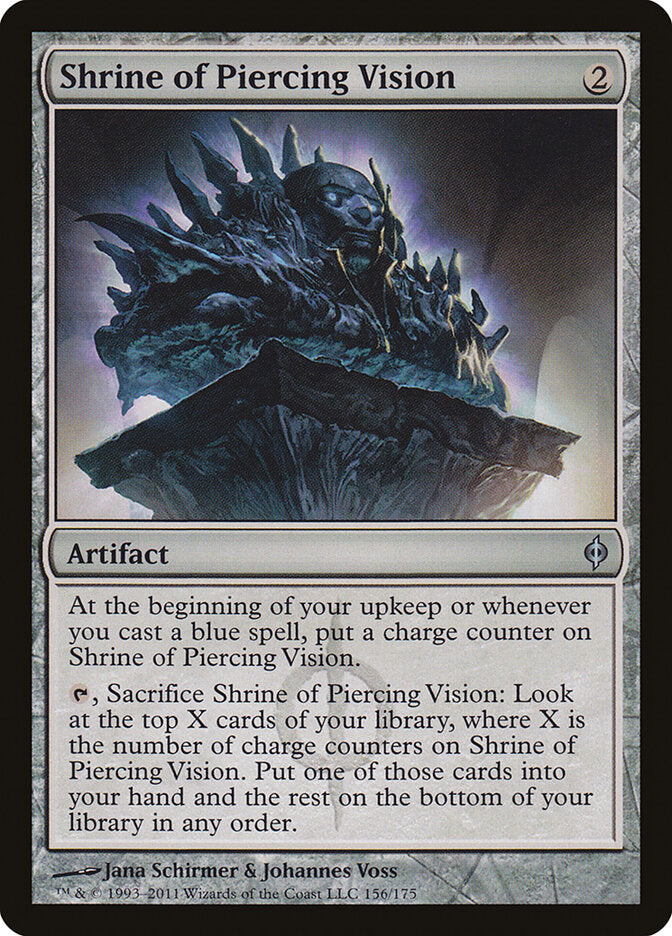 Santuário da Visão Penetrante / Shrine of Piercing Vision - Magic: The Gathering - MoxLand