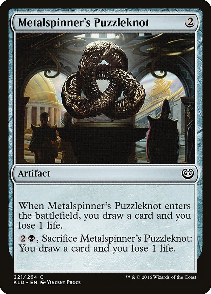 Quebra-cabeça do Metalofiador / Metalspinner's Puzzleknot - Magic: The Gathering - MoxLand