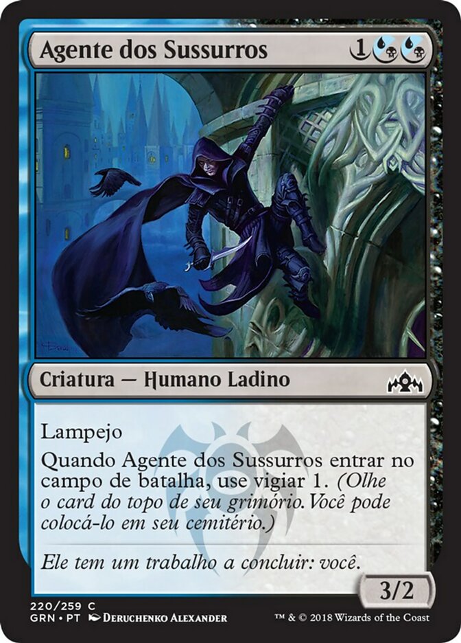 Agente dos Sussurros / Whisper Agent - Magic: The Gathering - MoxLand