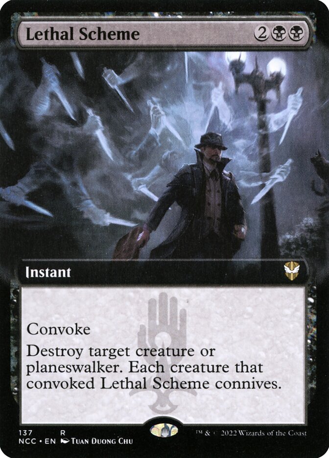 Esquema Letal / Lethal Scheme - Magic: The Gathering - MoxLand
