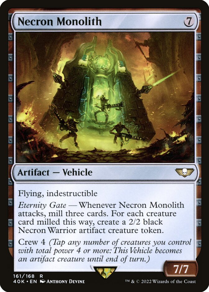 Monólito Necron / Necron Monolith - Magic: The Gathering - MoxLand